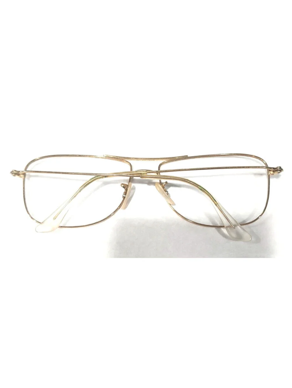 Ray Ban RB3477 001 Gold Metal Sunglasses Frame 59-16 Wrong Screw in Arm
